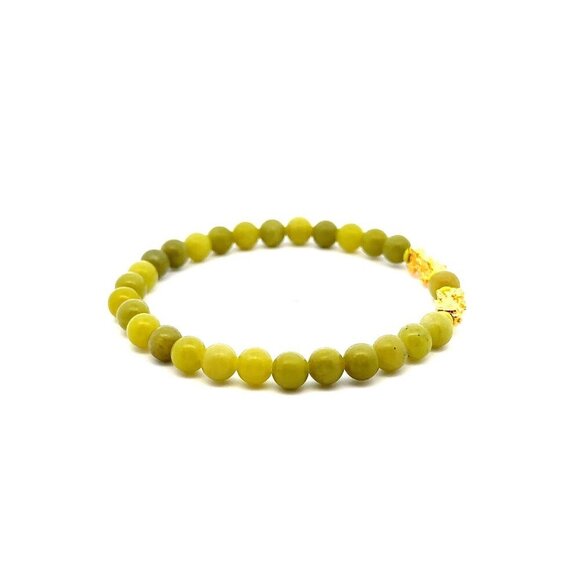 18K Gold Pixiu Piyao Lucky Charm Bracelet Gemstones August Birthstones Peridot 6 - Picture 3 of 5